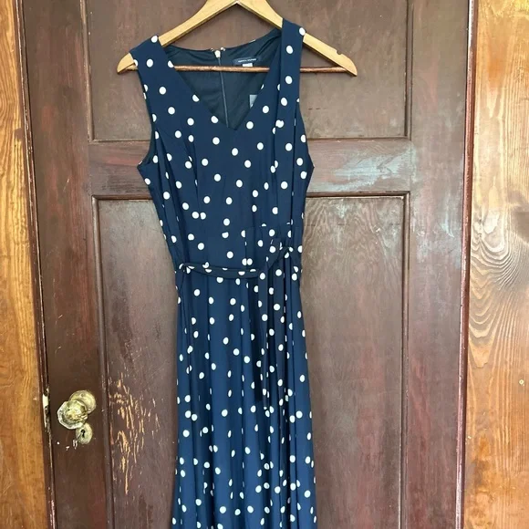 azazie blue floral dress Tommy Hilfiger Size 16 Navy/Green/White Stripe Pre-Owned Ladies Dress –  Margaret's Fine Consignment main image 1